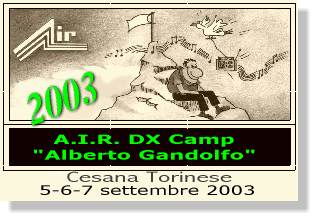DX Camp Cesana 2003